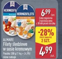 Almare Filety śledziowe w sosie kremowym