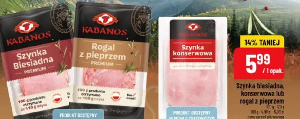 Szynka konserwowa Kabanos