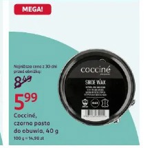 Cocciné, czarna pasta do obuwia
