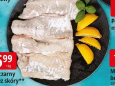 Dorsz czarny filet bez skóry