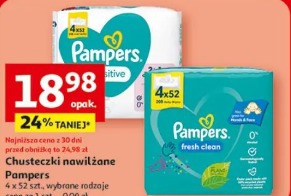 Chusteczki nawilżane Pampers