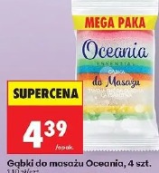 Oceania gąbki do masażu