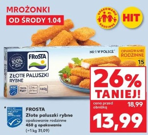 Frosta Złote paluszki rybne