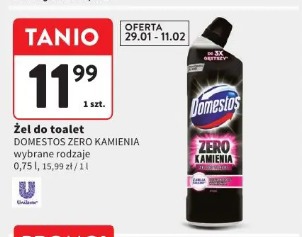 Domestos Zero Kamienia żel do toalet