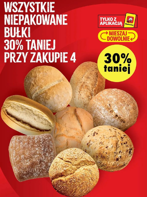 Wszystkie niepakowane bułki
