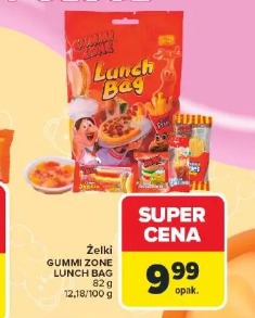 Żelki GUMMI ZONE LUNCH BAG