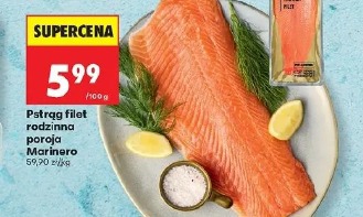 Pstrąg filet rodzinny porcja Marinero