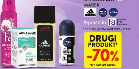 Dezodoranty Adidas Nivea Men Nivea Aquaselin Fa