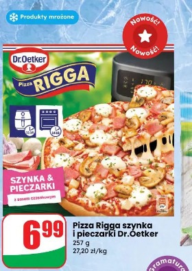 Pizza Rigga szynka i pieczarki Dr.Oetker