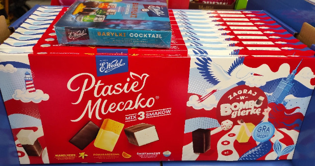 Mix trzech smaków Ptasiego Mleczka