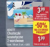 Kokett Chusteczki kosmetyczne 2-warstwowe