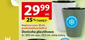 Donica okrągła waza