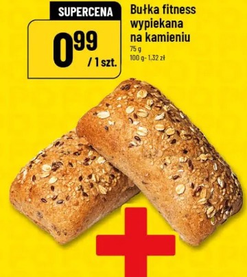 Bułka fitness wypiekana na kamieniu