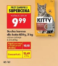 Sucha karma dla kota Kitty, 2 kg