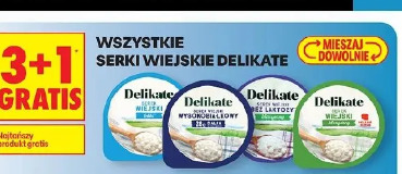 Wszystkie serki wiejskie Delikate