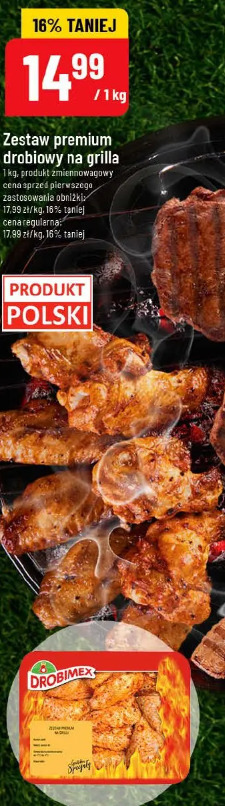 Zestaw premium drobiowy na grilla