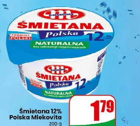 Śmietana 12% Polska Mlekovita