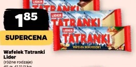 Wafelek Tatranki Lider
