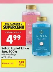 Sól do kąpieli Linda Spa