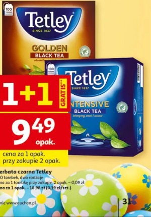 Herbata czarna Tetley