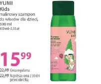 Yumi Kids malinowy szampon do włosów dla dzieci