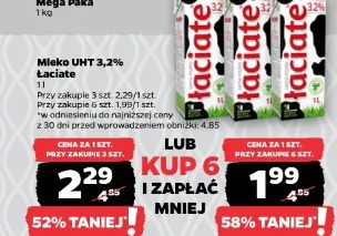 Mleko UHT 3,2% Łaciate