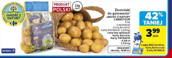 Ziemniaki do gotowania JAKOŚĆ Z NATURY CARREFOUR