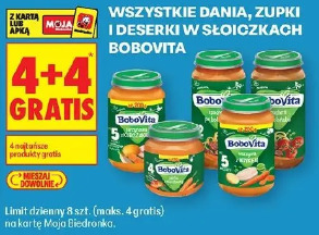 Dania, zupki i deserki w słoiczkach Bobovita