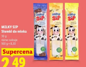 Milky Sip Słomki do mleka