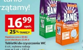 Tabletki do czyszczenia WC Cillit Bang