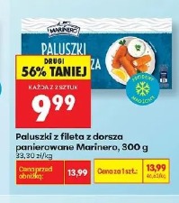 Paluszki z fileta z dorsza panierowane Marinero