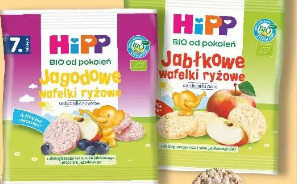 Hipp Wafelki ryżowe BIO