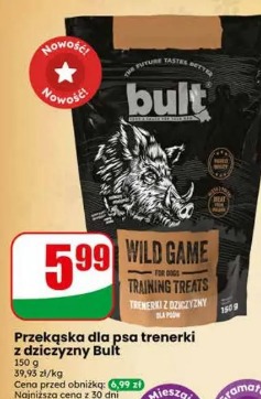 Przekąska dla psa trenerki z dziczyzny Bult