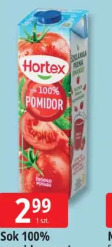 Sok 100% pomidorowy/jabłkowy Hortex
