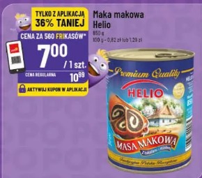 Masa makowa Helio
