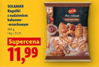 Sol&Mar Rogaliki z nadzieniem kakaowo-orzechowym