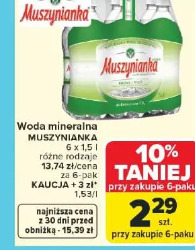 Muszynianka woda mineralna