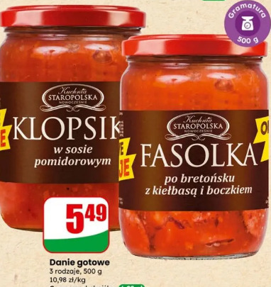 Danie gotowe Kuchnia Staropolska