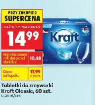 Tabletki do zmywarki Kraft Classic, 60 szt.