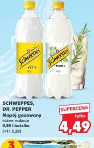 Schweppes, Dr. Pepper Napój gazowany różne rodzaje