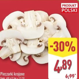 Pieczarki krojone