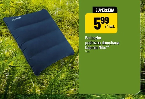 Poduszka podróżna dmuchana Captain Mike