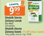 Słodzik Stevia Zielony Listek Eko Wital