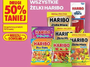 Wszystkie żelki Haribo