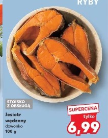 Jesior wędzony dzwonko