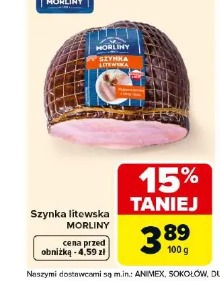Szynka litewska MORLINY