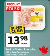 Paski z fileta z kurczaka Dział Samoobsługi
