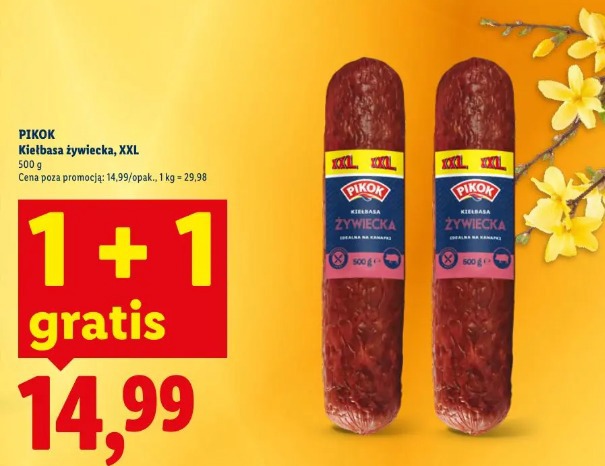 Pikok Kiełbasa żywiecka XXL