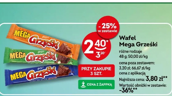 Wafel Mega Grześki