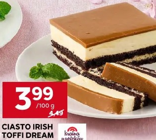 Ciasto Irish Toffi Dream Olsza